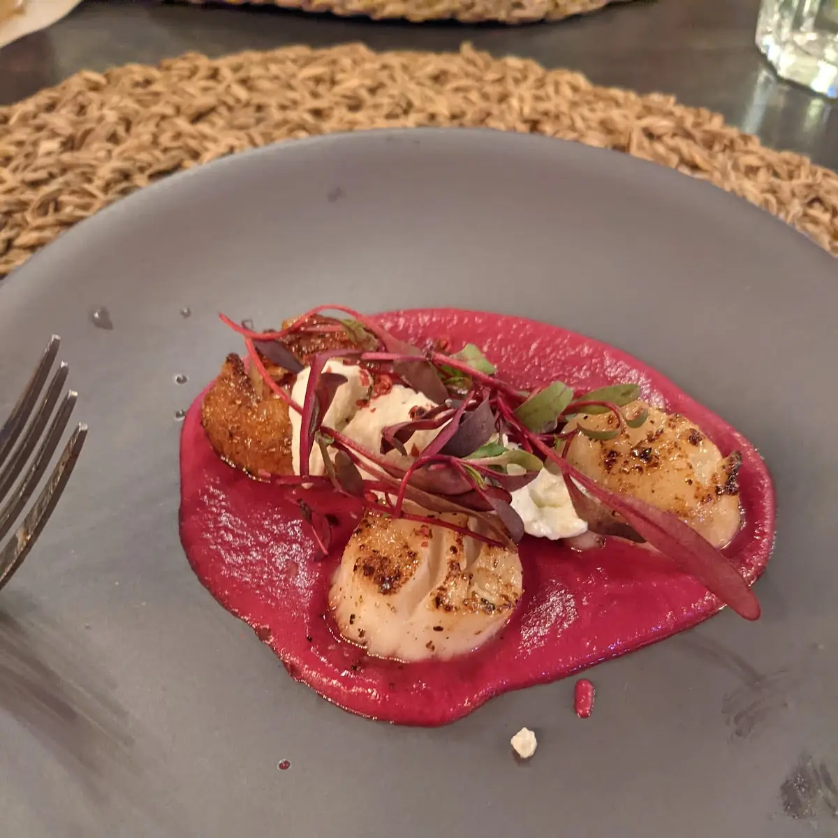 Pan Seared Scallops