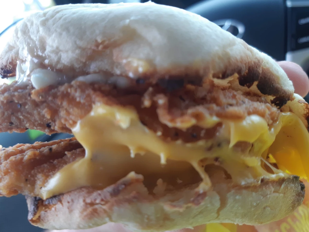 Double Chicken Breakfast Sandwiches, McDonald's
