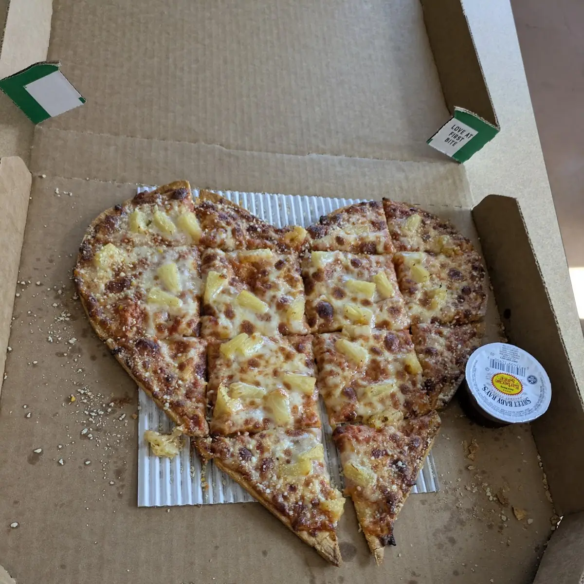 Heart Shaped Pizza-Medium