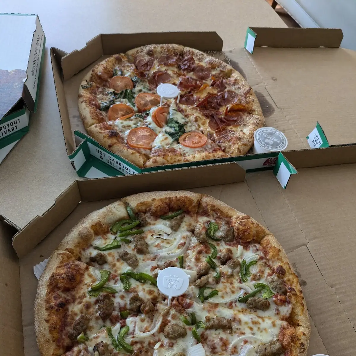 Sausage Peppers and Onions Pizza