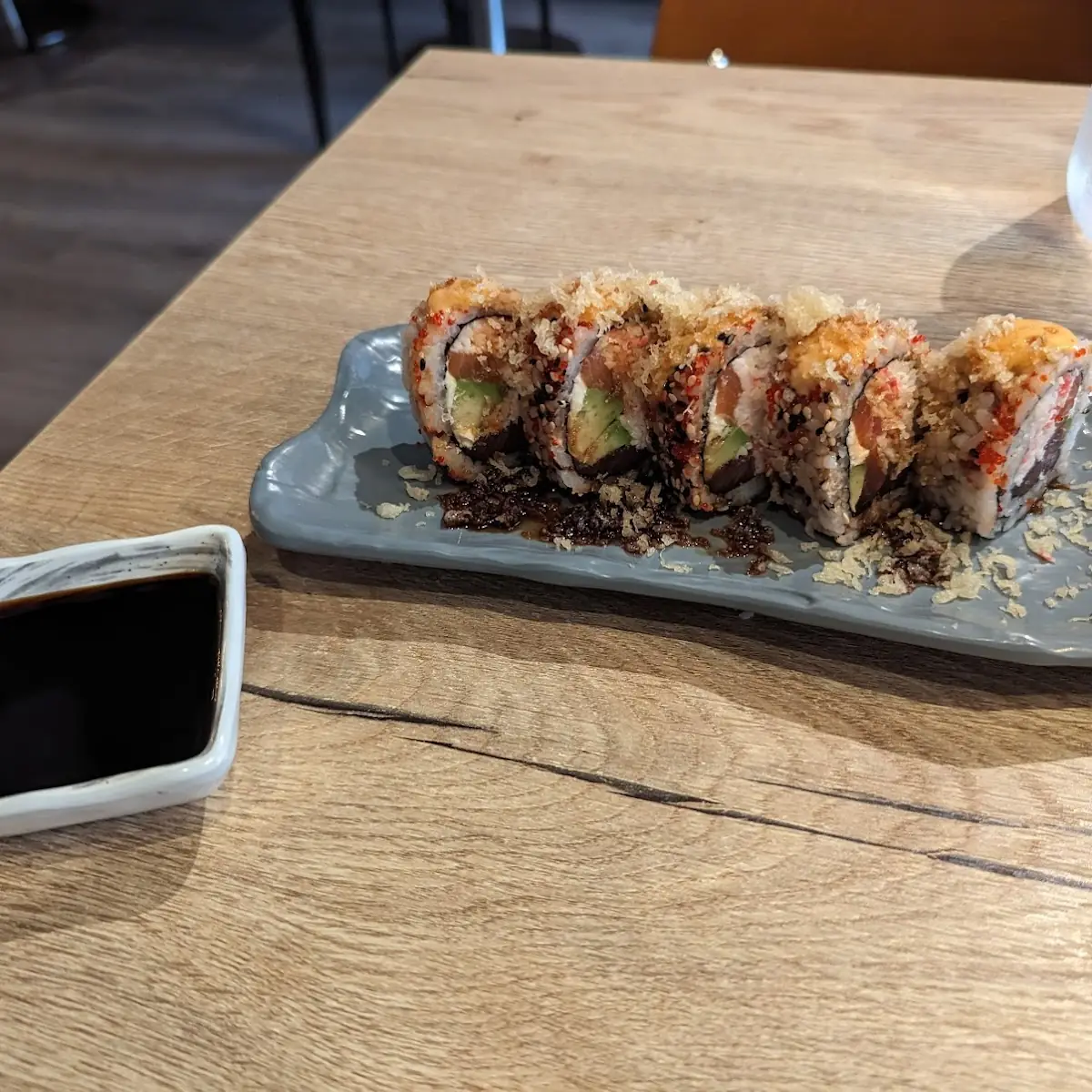 Fried Tempura Sushi Rolls