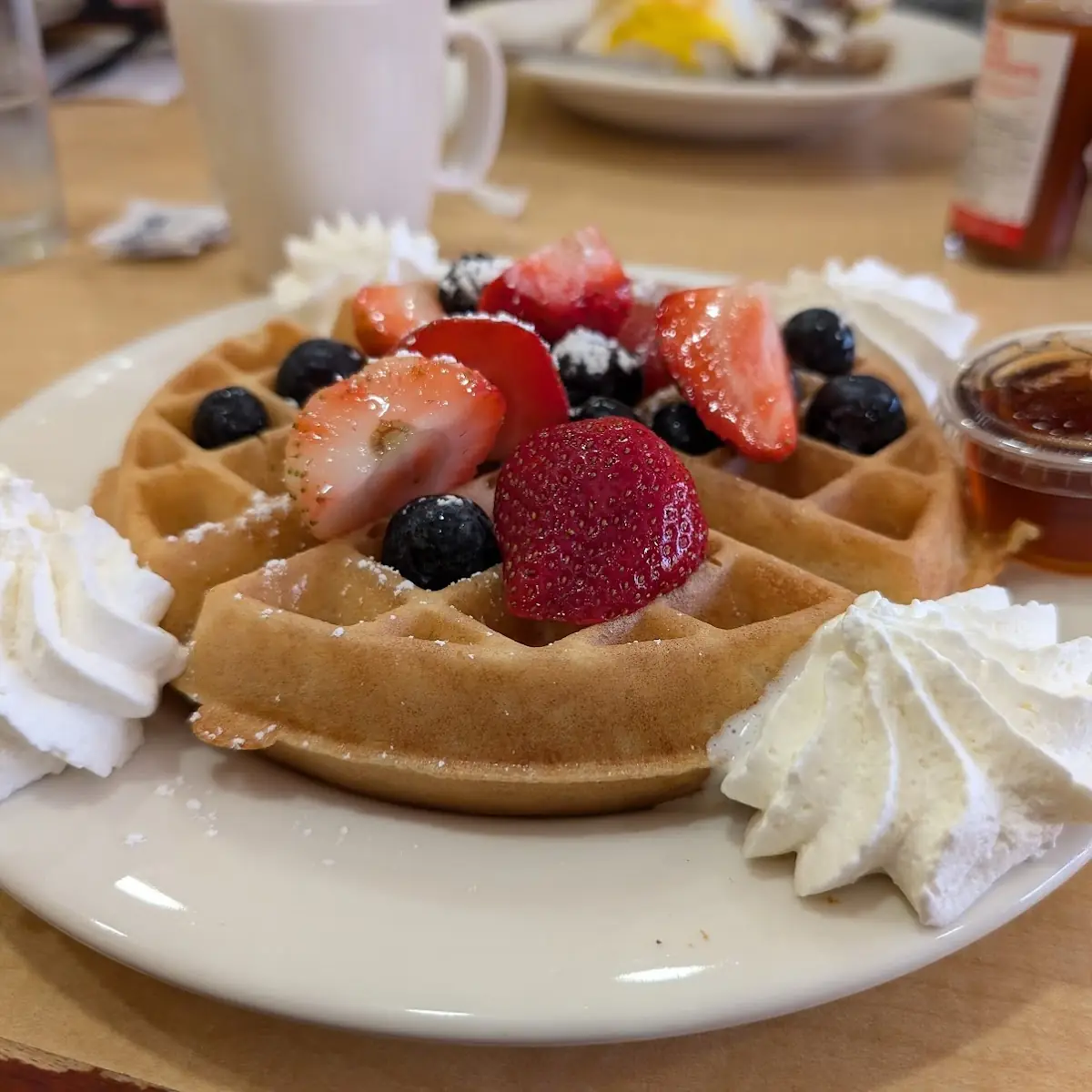 Homemade Belgian Waffle