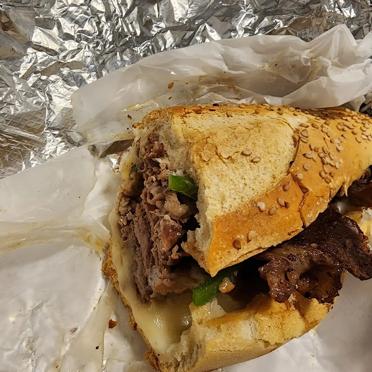Philly Cheese Steak Hero