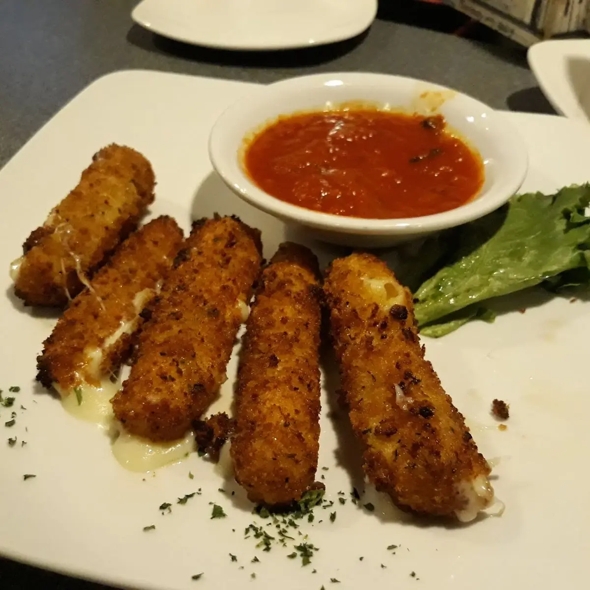 Hand Breaded Mozzarella