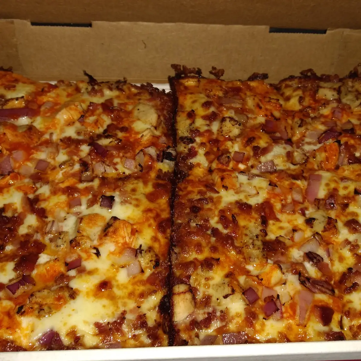 Buffalo Chicken Ranch Pizza