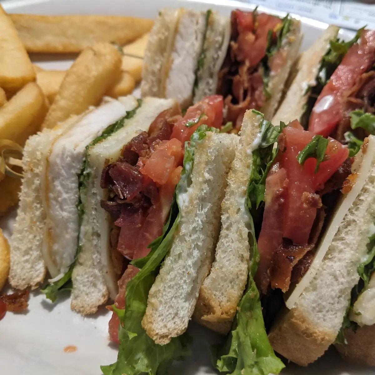 Grilled Chicken Club Sandwich