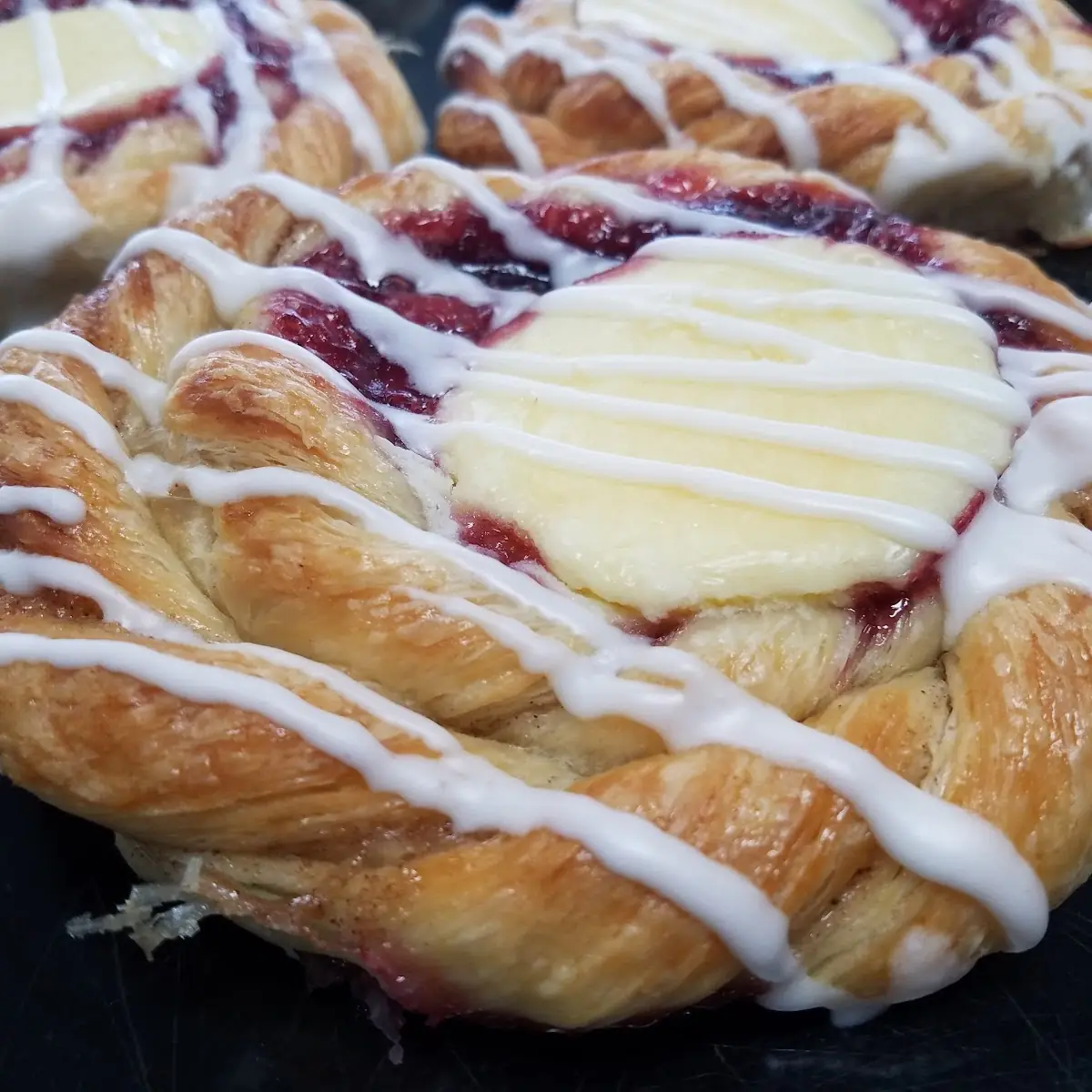 Raspberry Cream Cheese Danish
