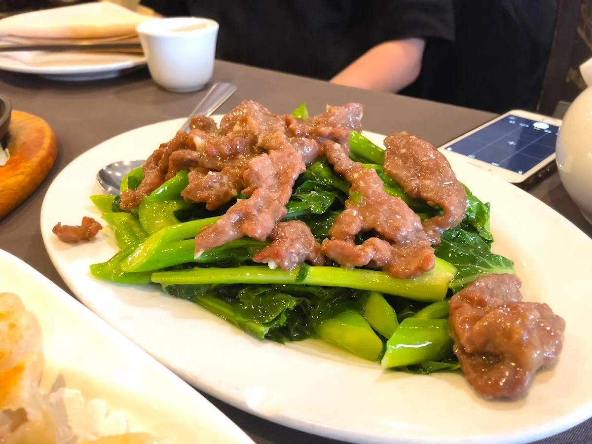 Beef and Gai Lan