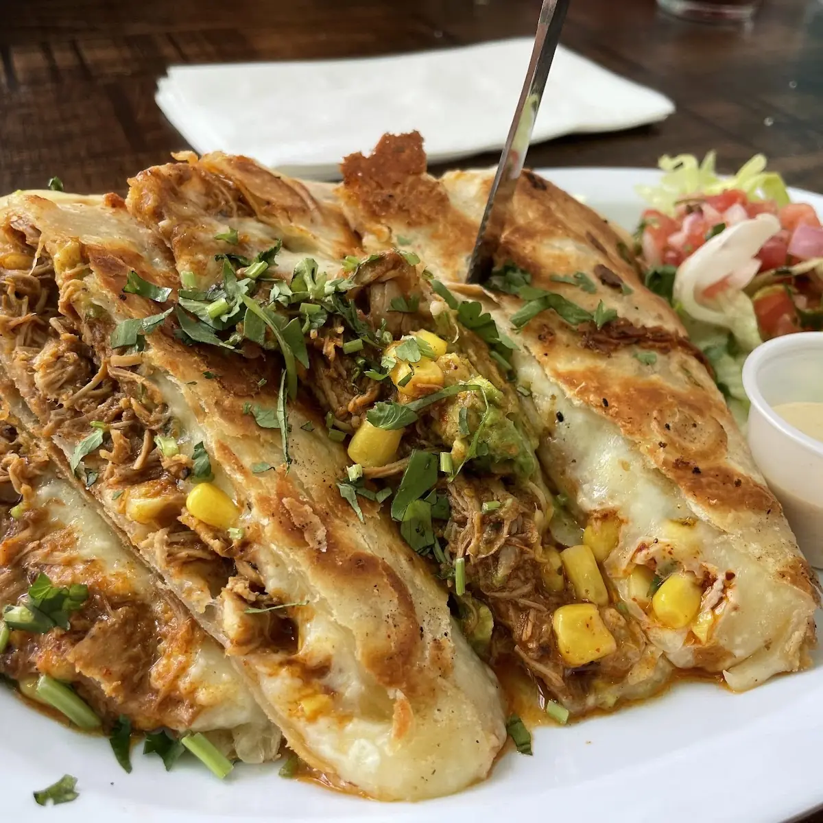 Spicy Chicken Quesadilla