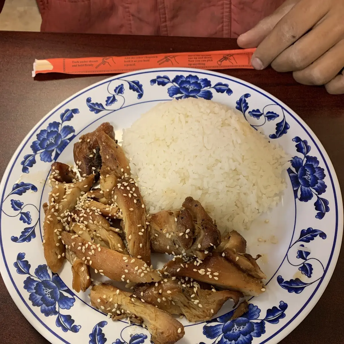 Teriyaki Chicken with White Steamed Rice