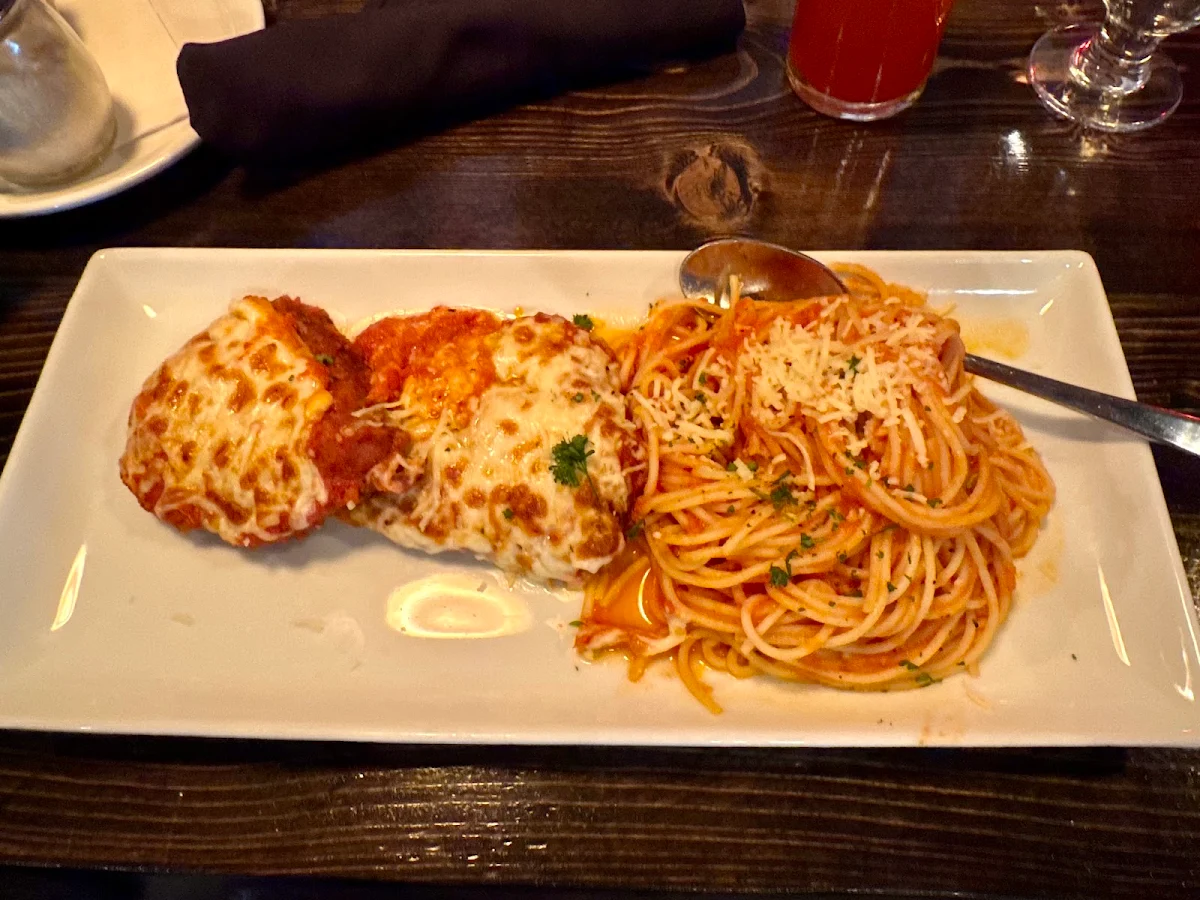 Chicken Parmigiana, Toscana Italian Grill on 10th