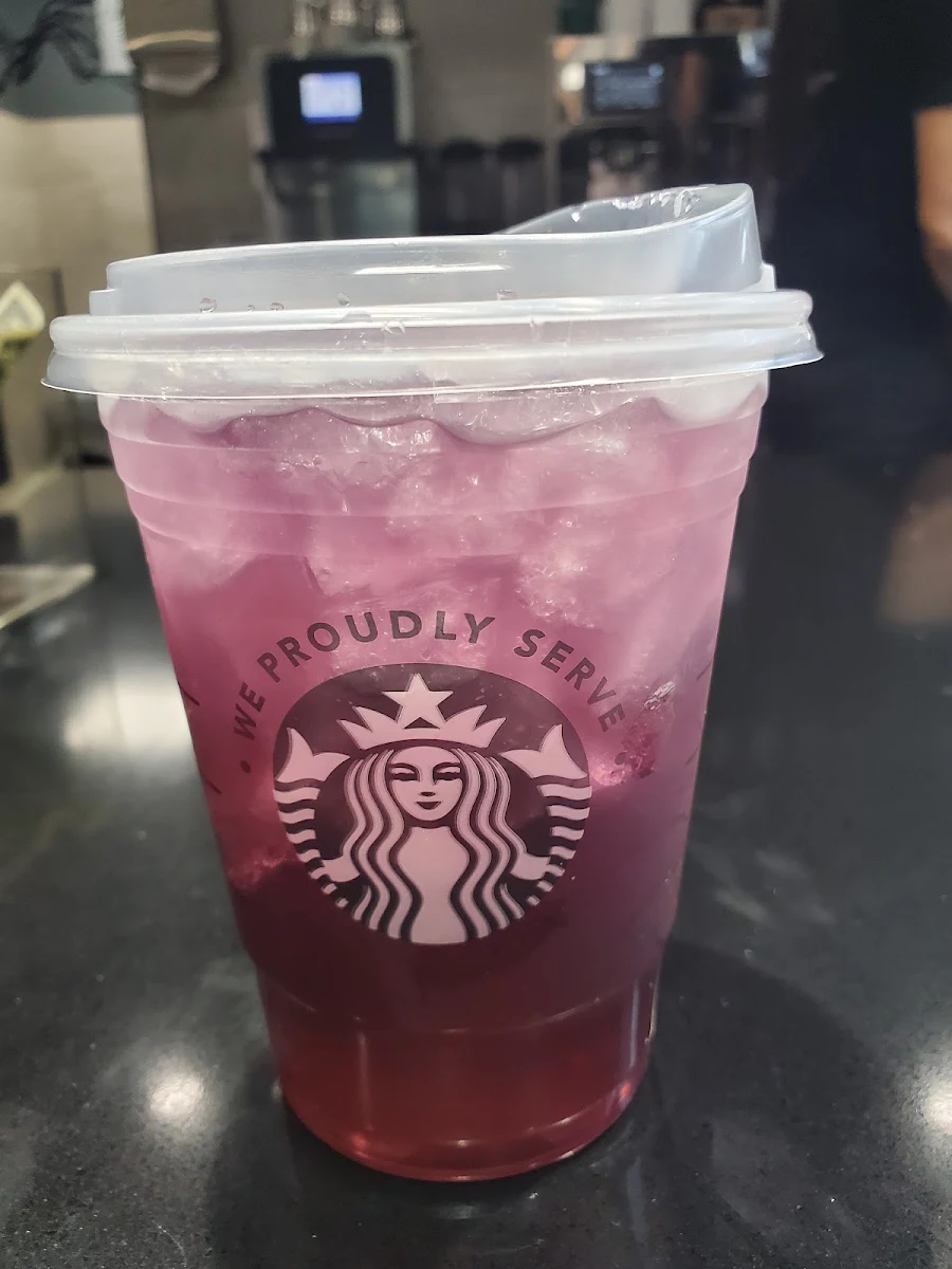 Lotus Refresher with Sour Candy and Blue Raspberry Flavourful Mix