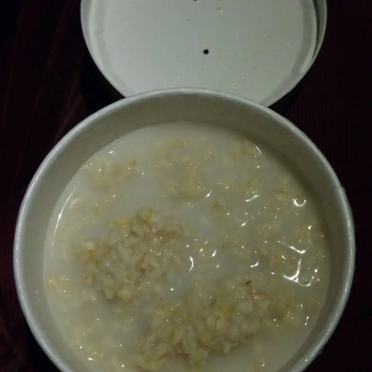 Oatmeal No Toppings w Coconut Milk