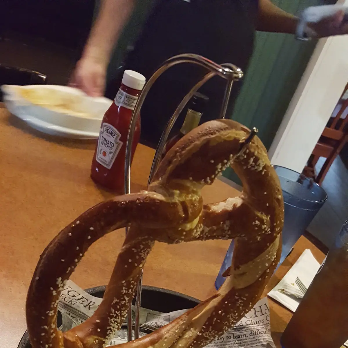 Giant Soft Pretzel