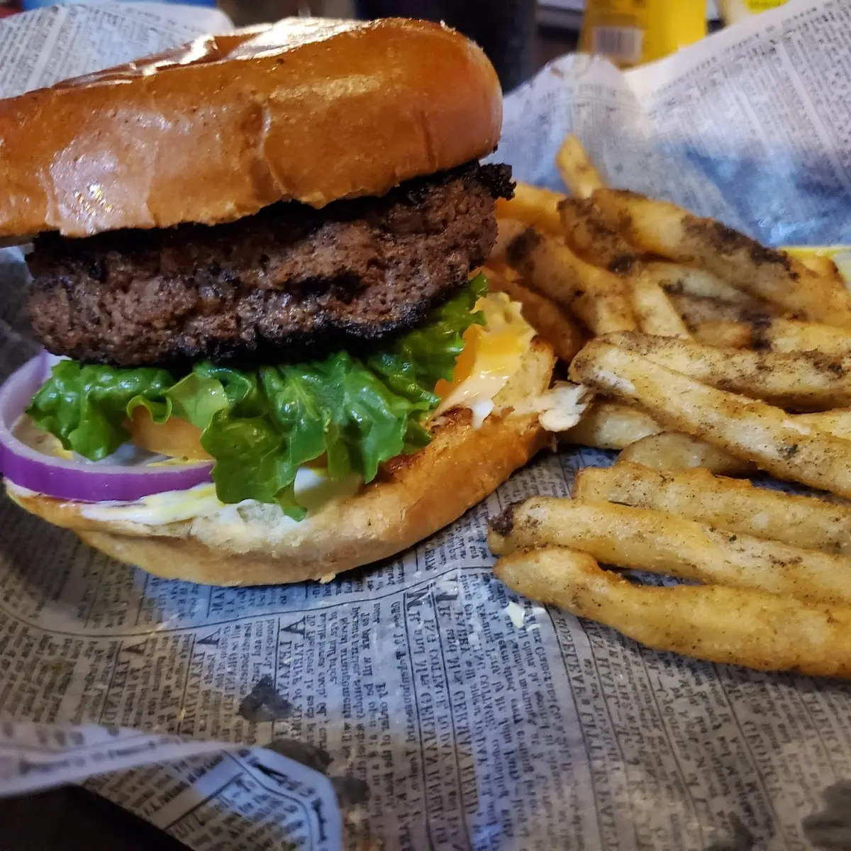 Half Pound Burger
