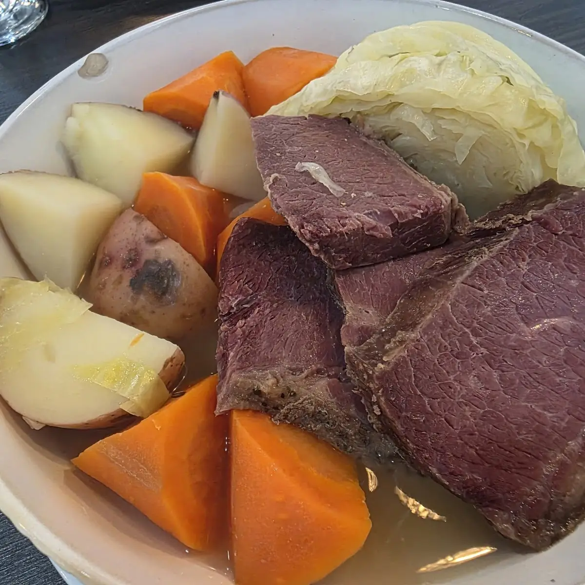 Fresh Corned Beef & Cabbage