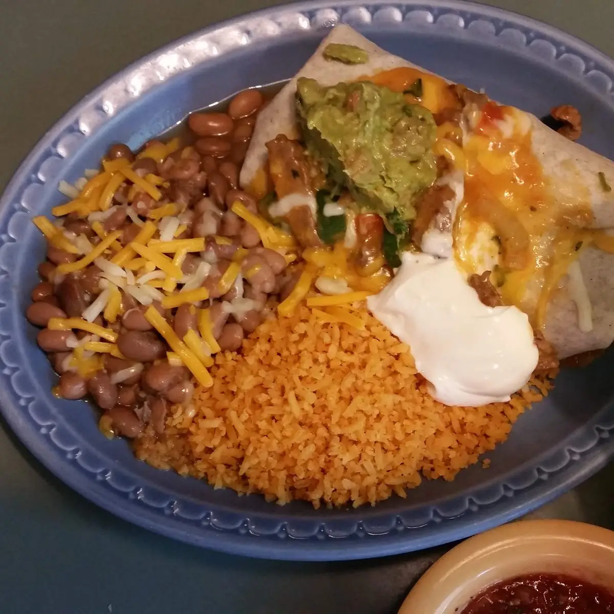Asada Burrito Rancheros