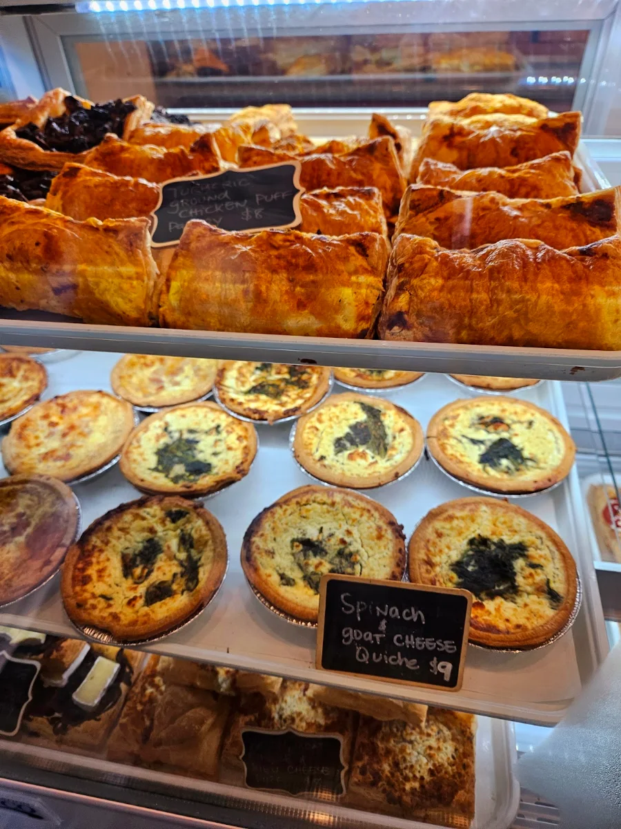 Spinach and Goat Cheese Quiche