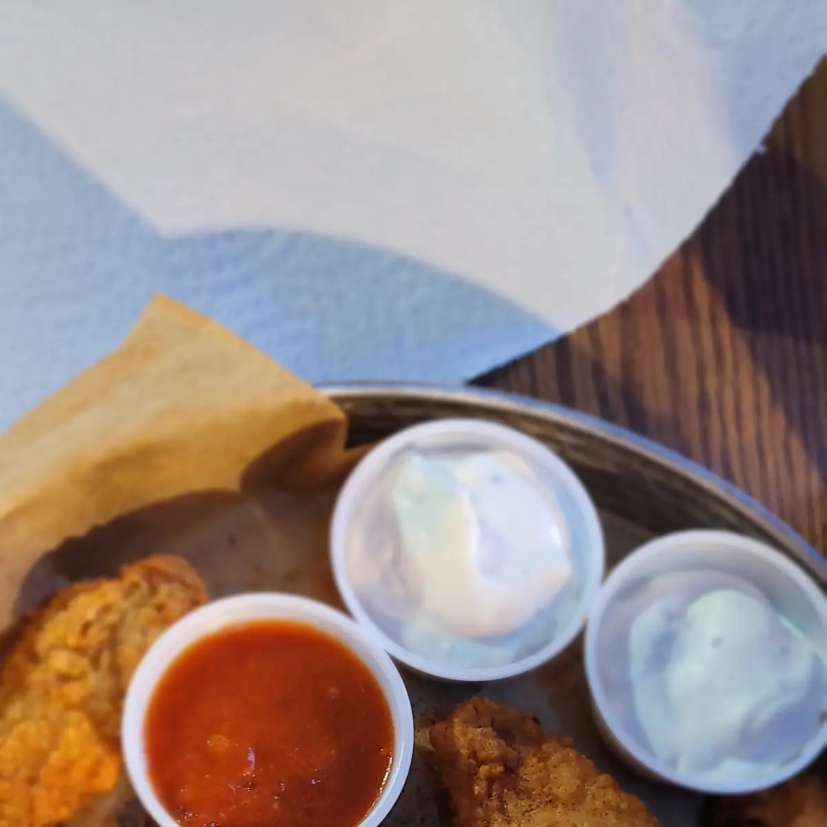 Mild Wings and Fries