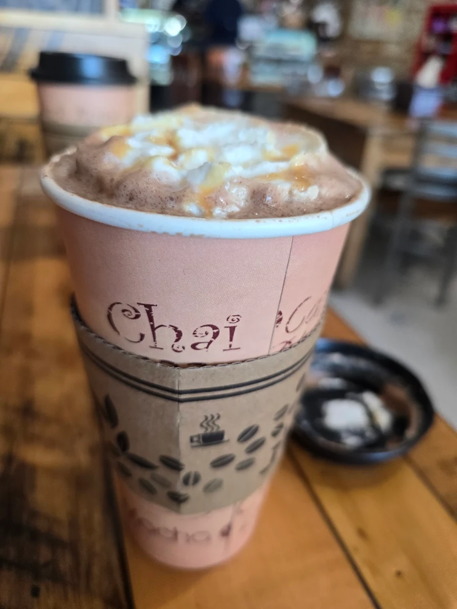 Salted Caramel Hot Chocolate