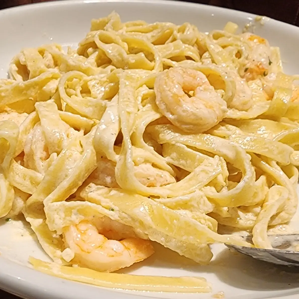 Shrimp Alfredo