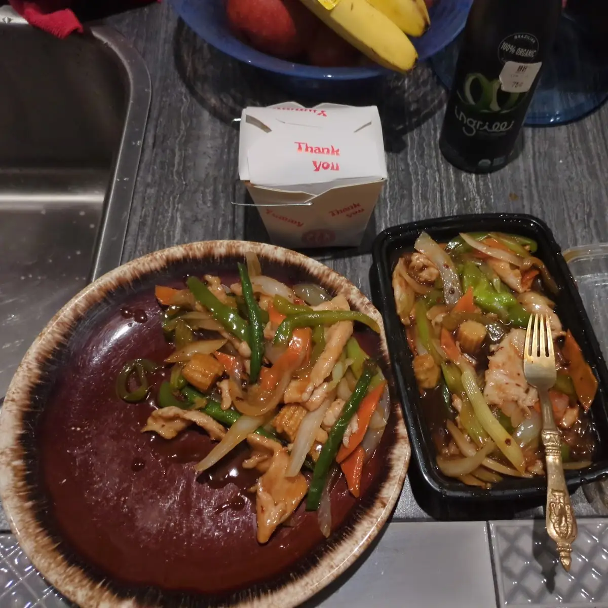 Szechuan Chicken Combo Plate