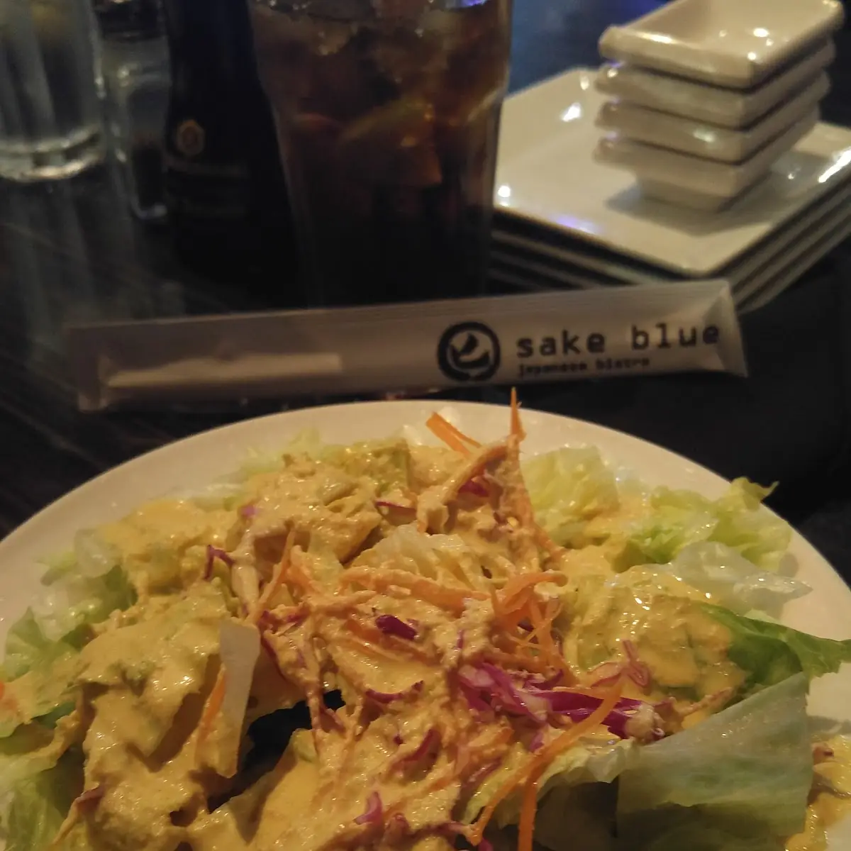 House Salad with Ginger Dressing