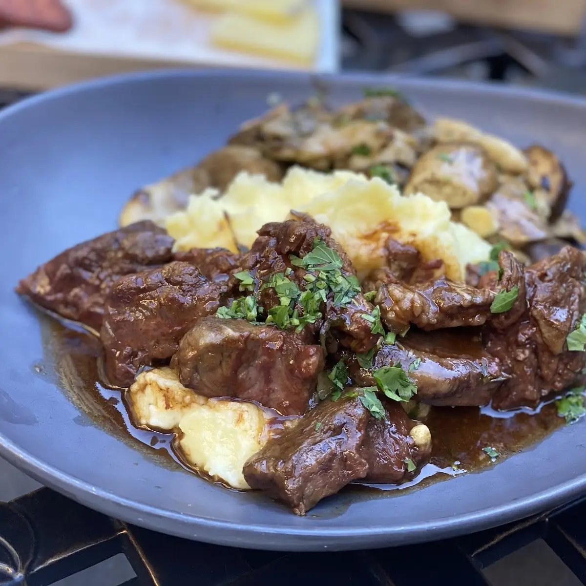 Braised Beef Cheeks