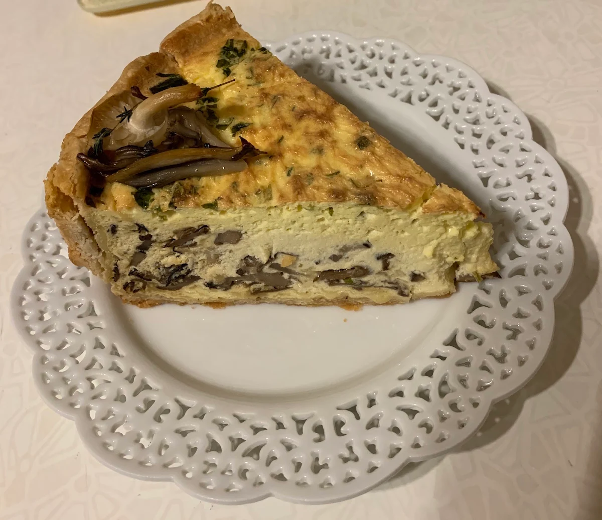 Mushrooms Quiche