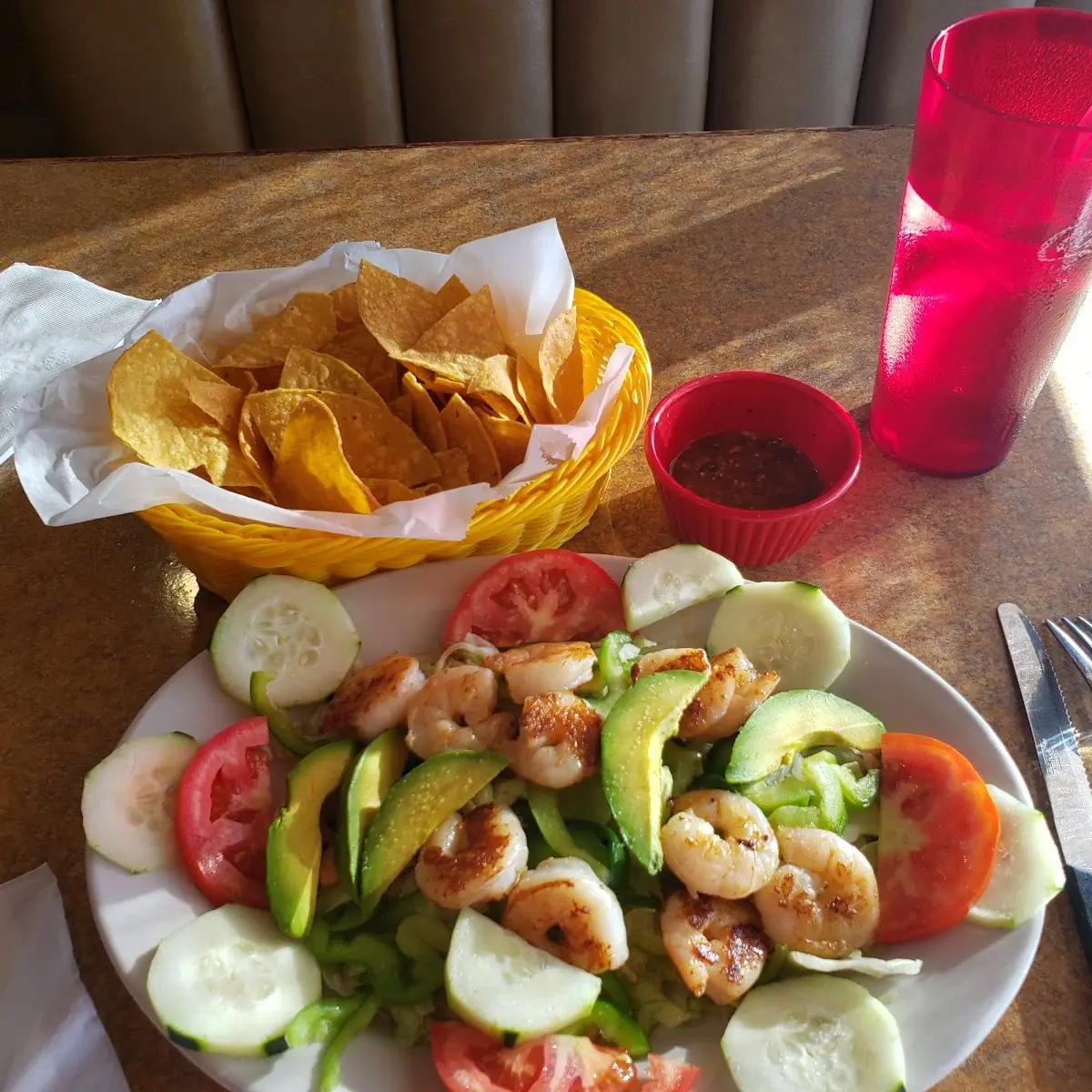 Grilled Shrimp Salad