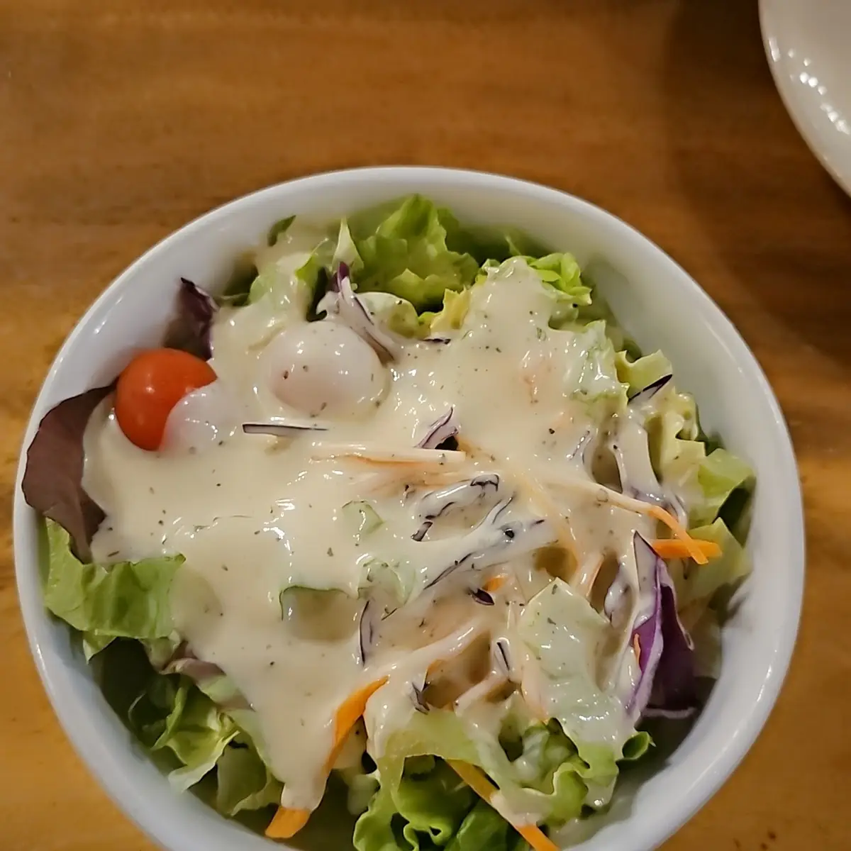 House Salad with Ranch Dressing