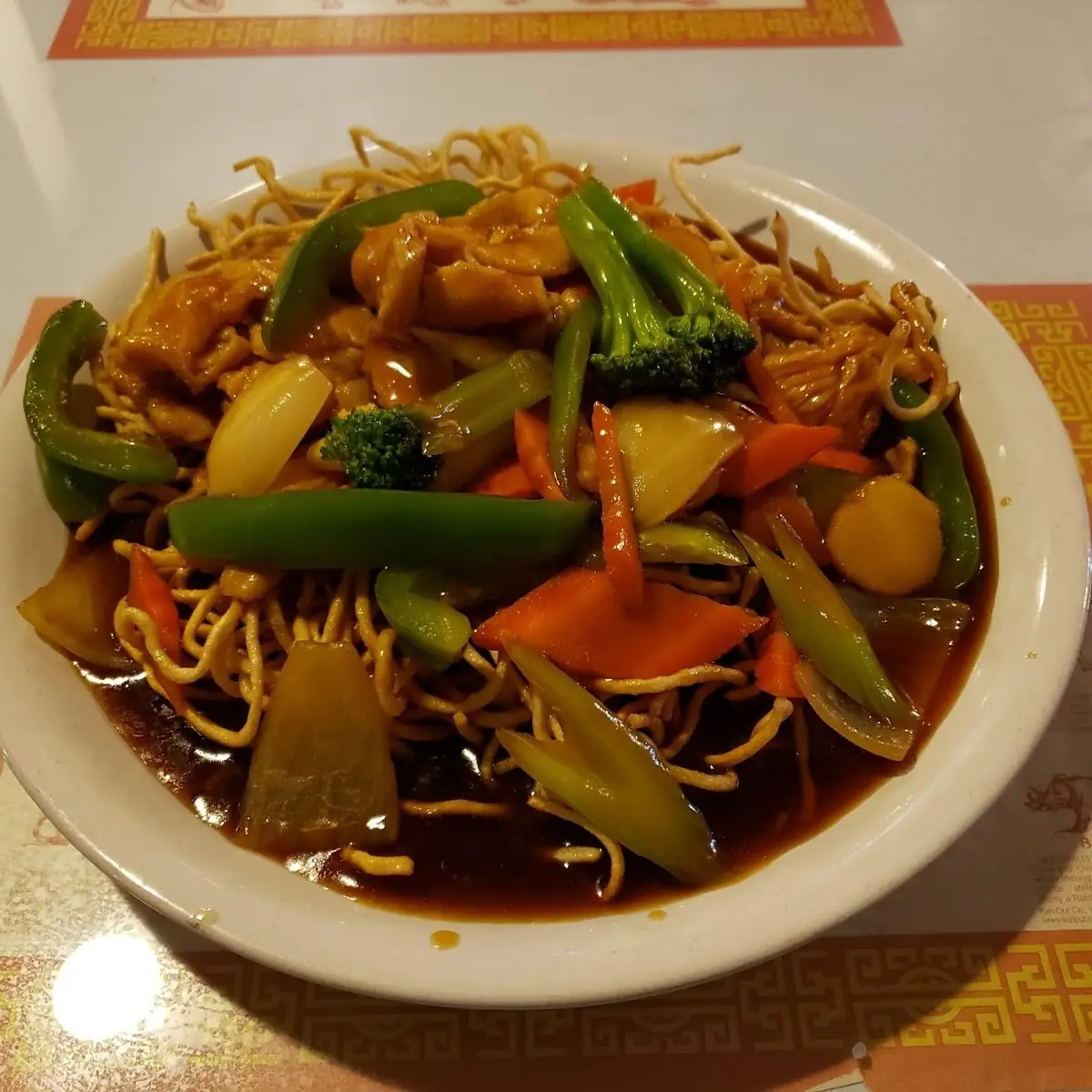 Combination with Garlic Sauce