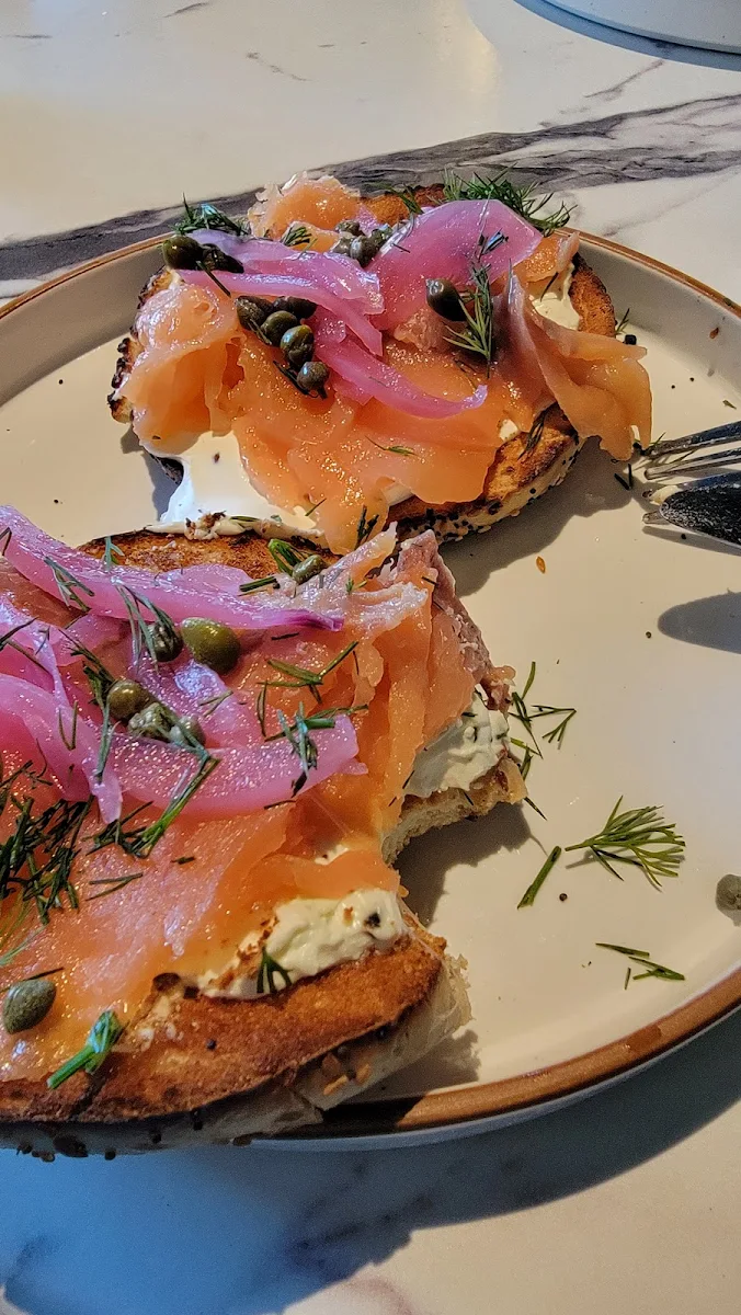 Smoked Salmon Bagel