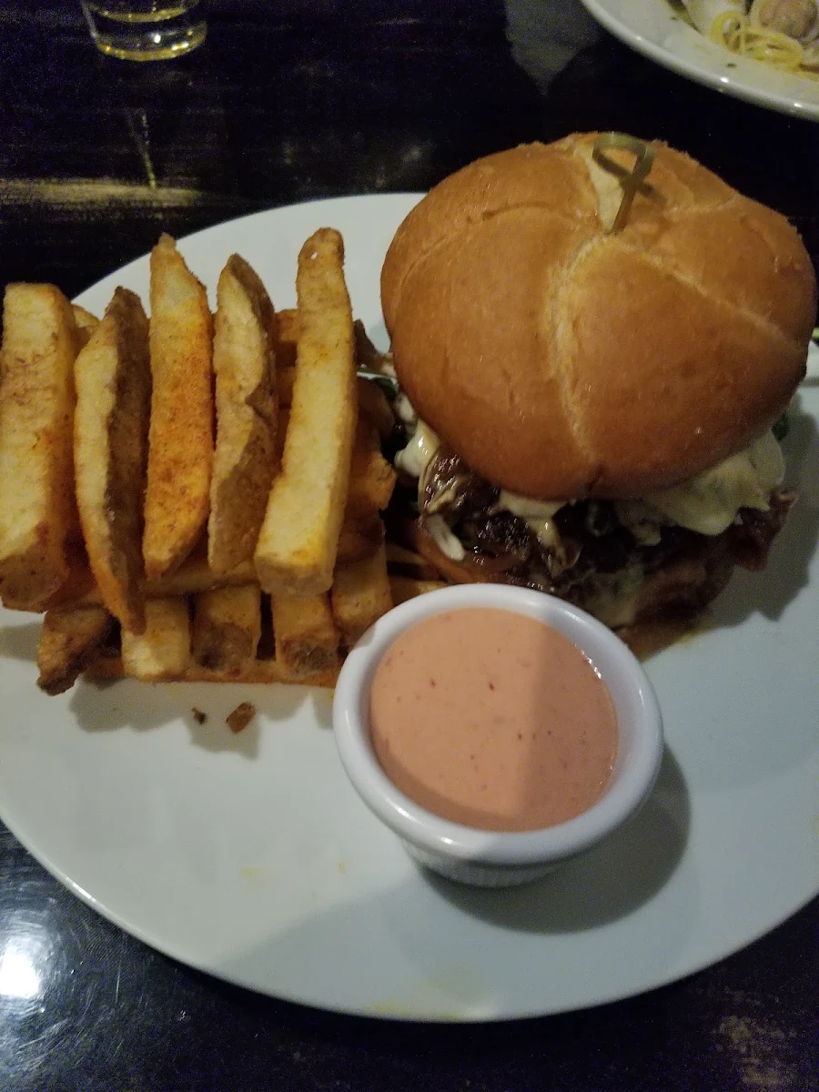 Blue Cheese Bacon Burger