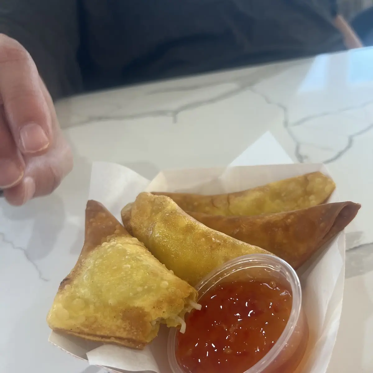 Cheese Crab Rangoon 4 pcs
