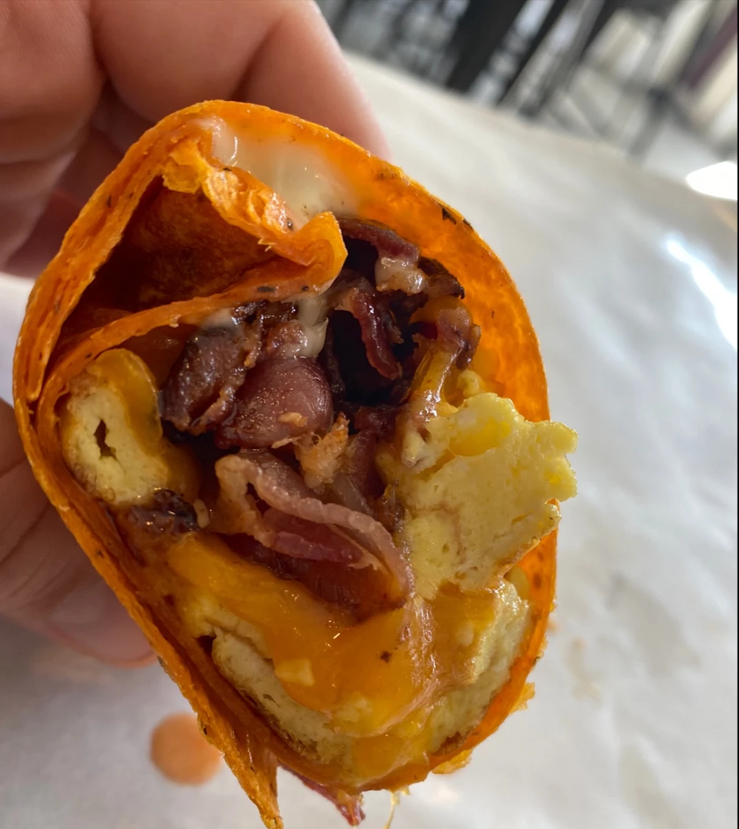 Bacon Egg and Cheese Wrap