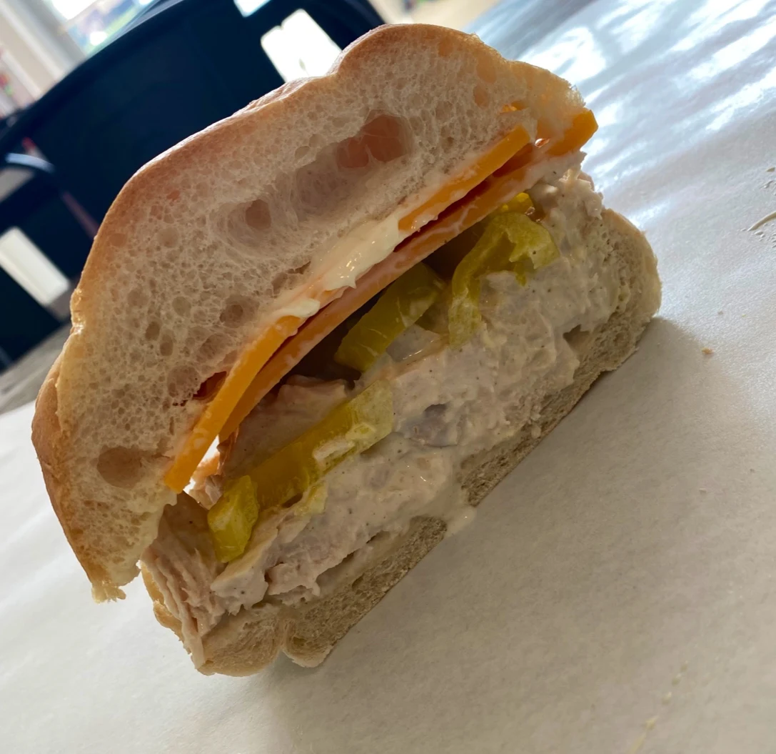 Chicken Salad Hard Roll