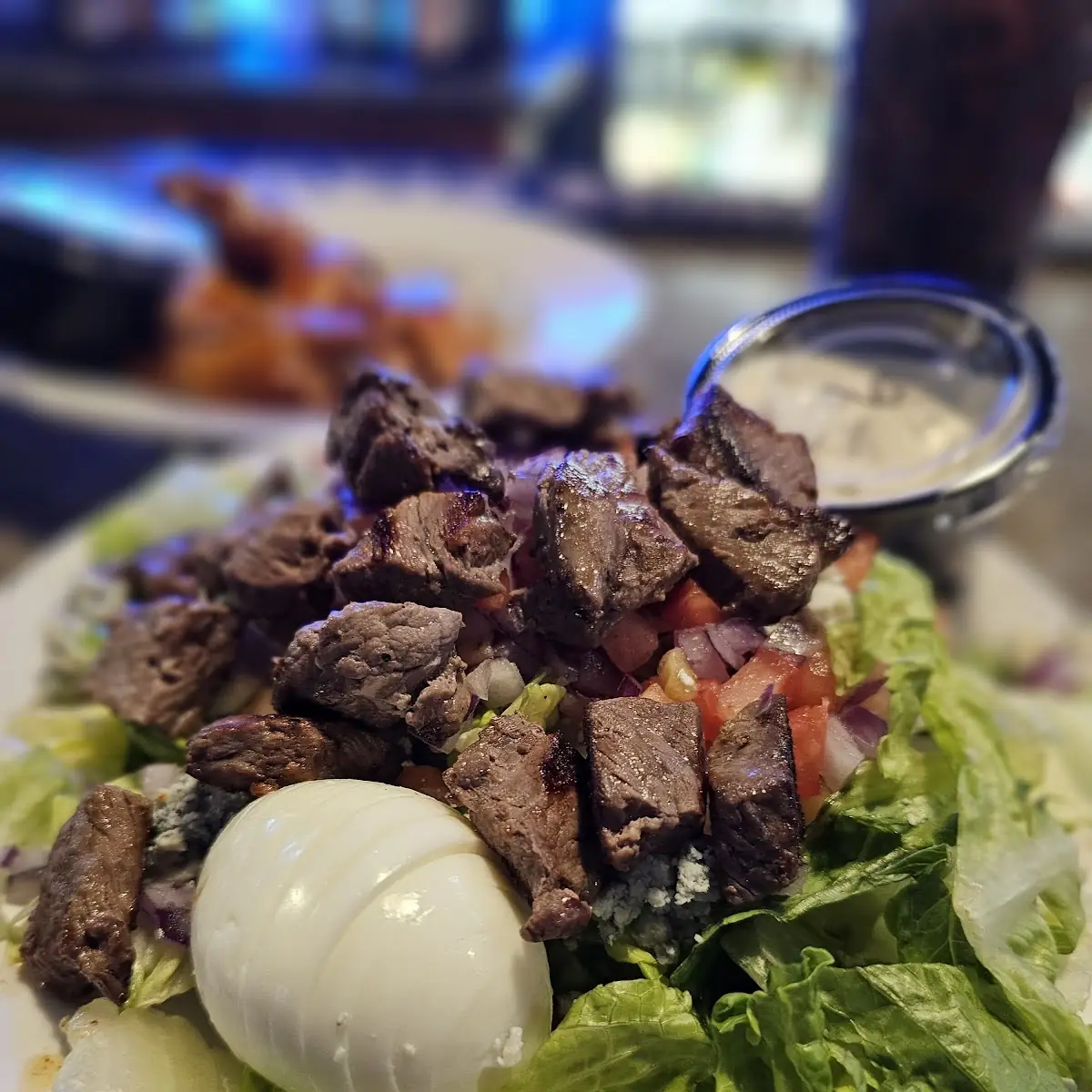 Steak and Blue Cheese Salad