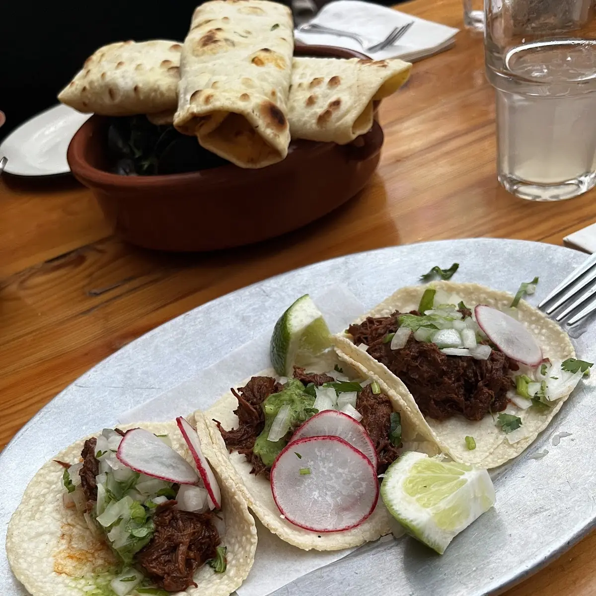 Fish Taco Beef Barbacoa Taco