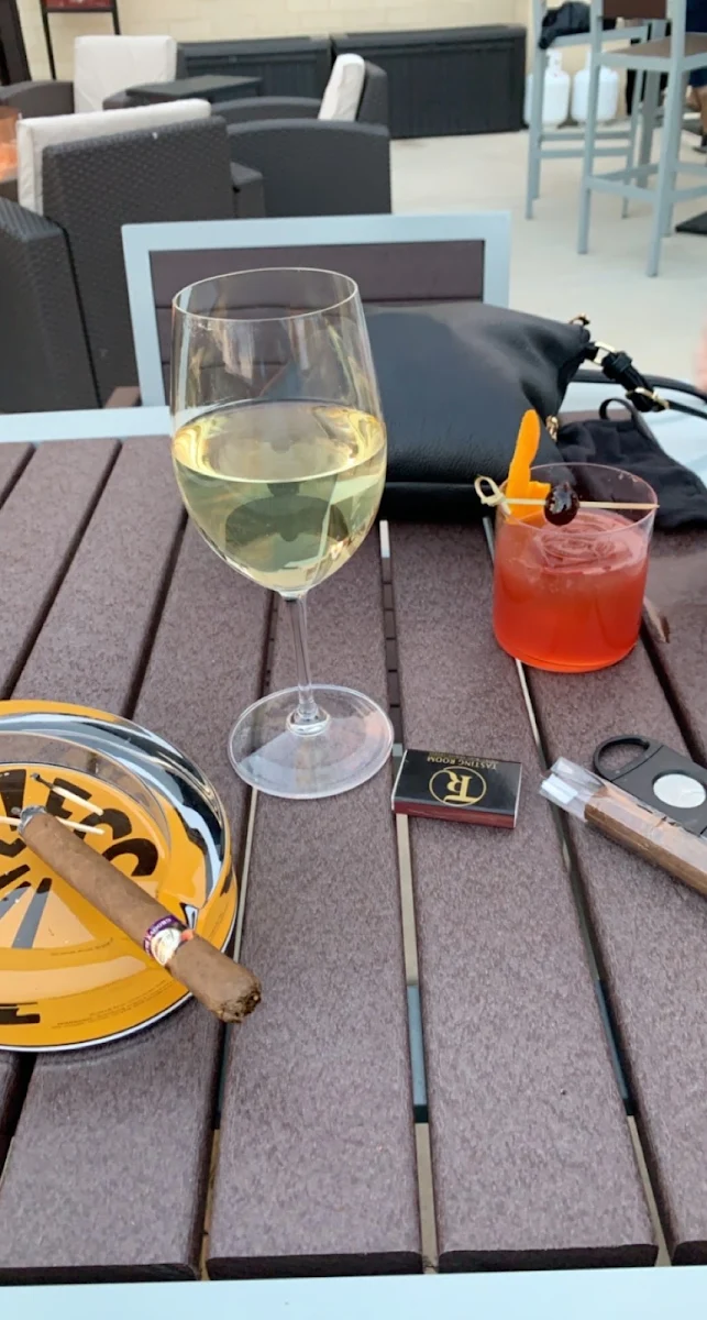 Old Fashioned and Wine