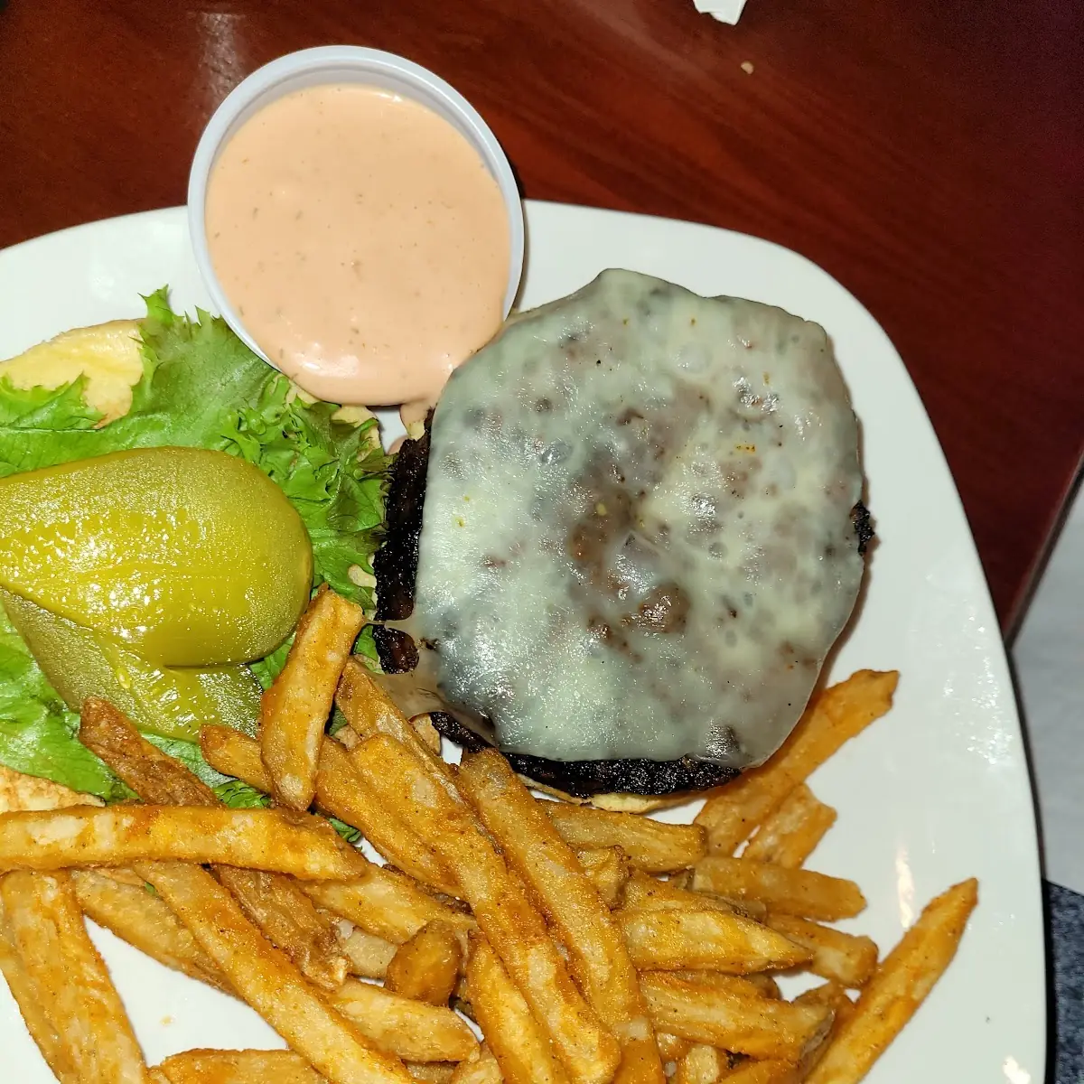 Shug Burger with American Cheese