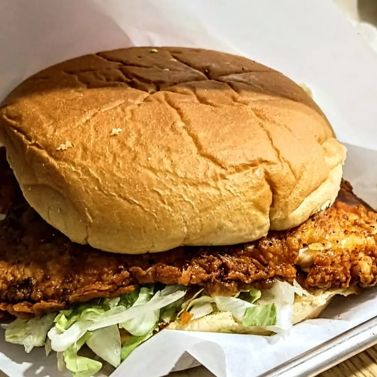 Hot Fried Chicken Sandwich