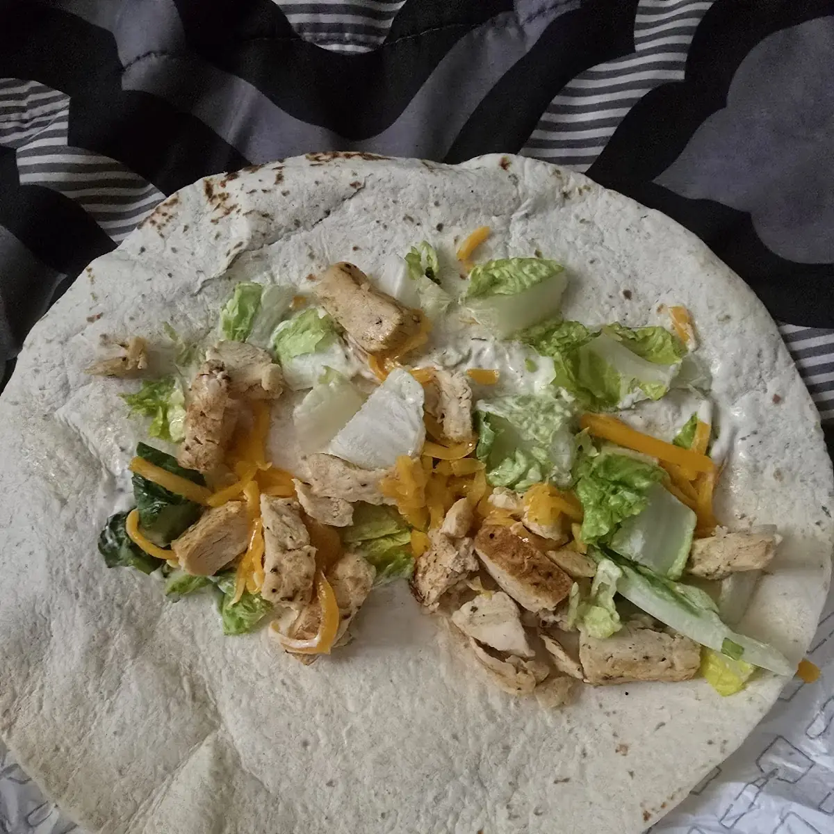 Grilled Chicken Ranch Wrap