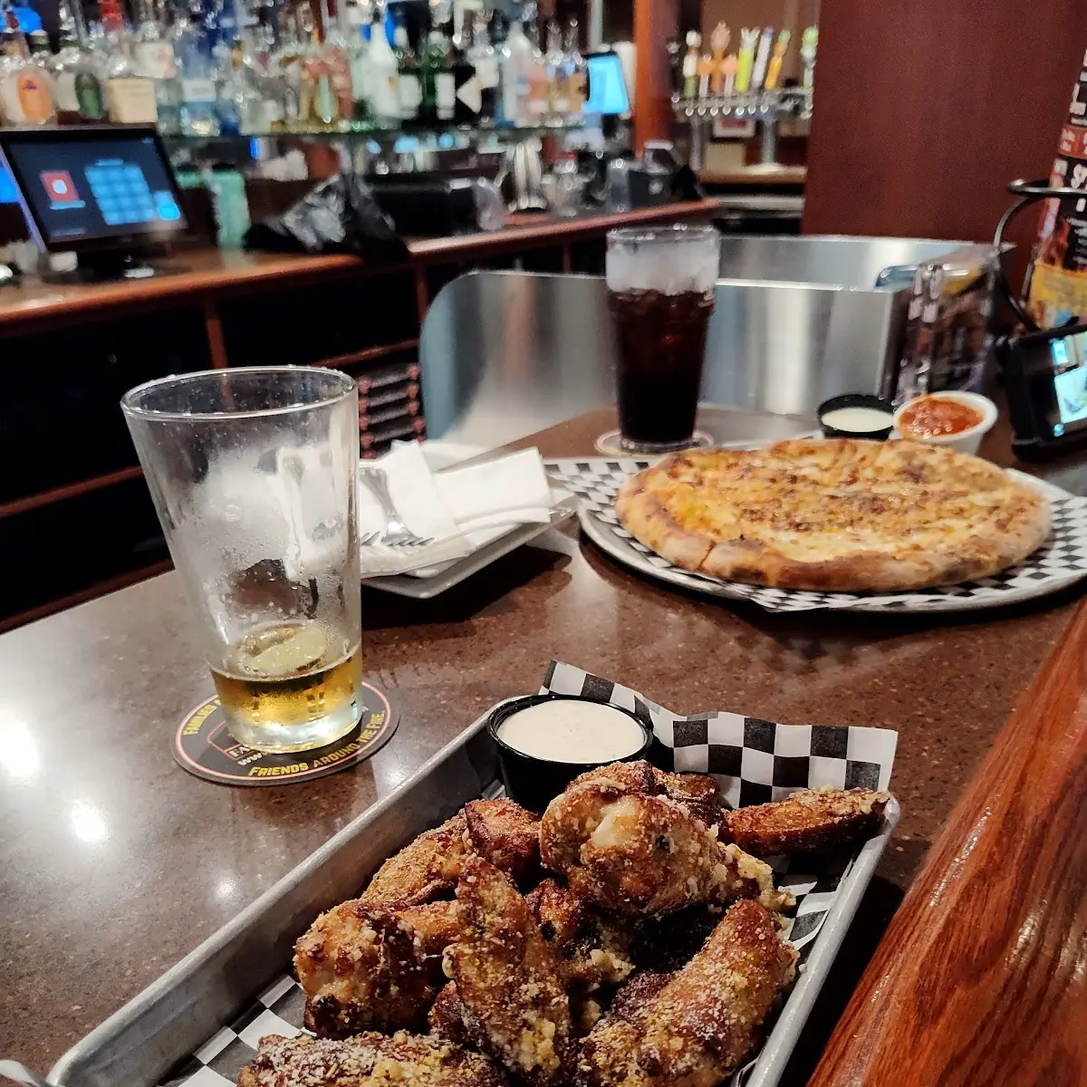 Bone in Garlic Rub Wings