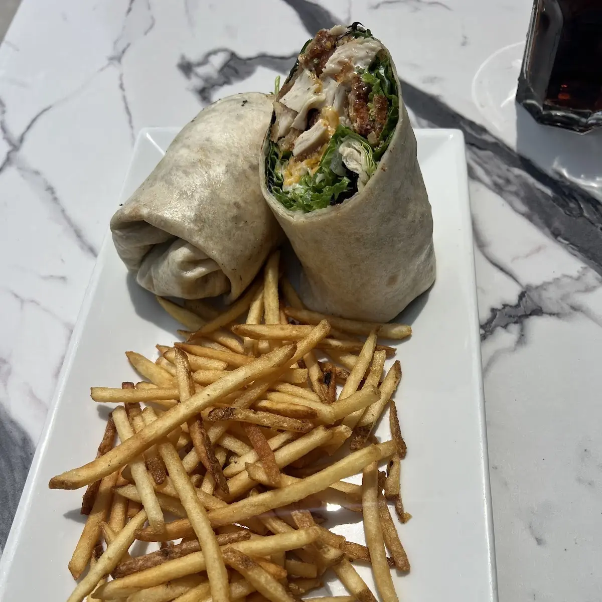 Grilled Caesar Wrap
