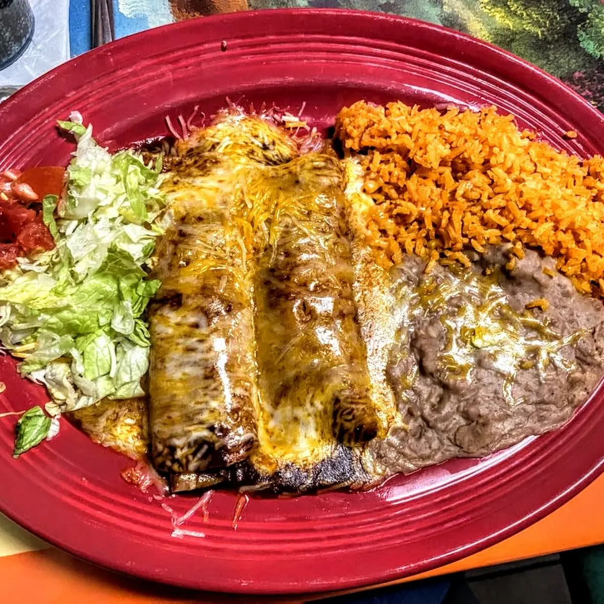 Enchilada Plate