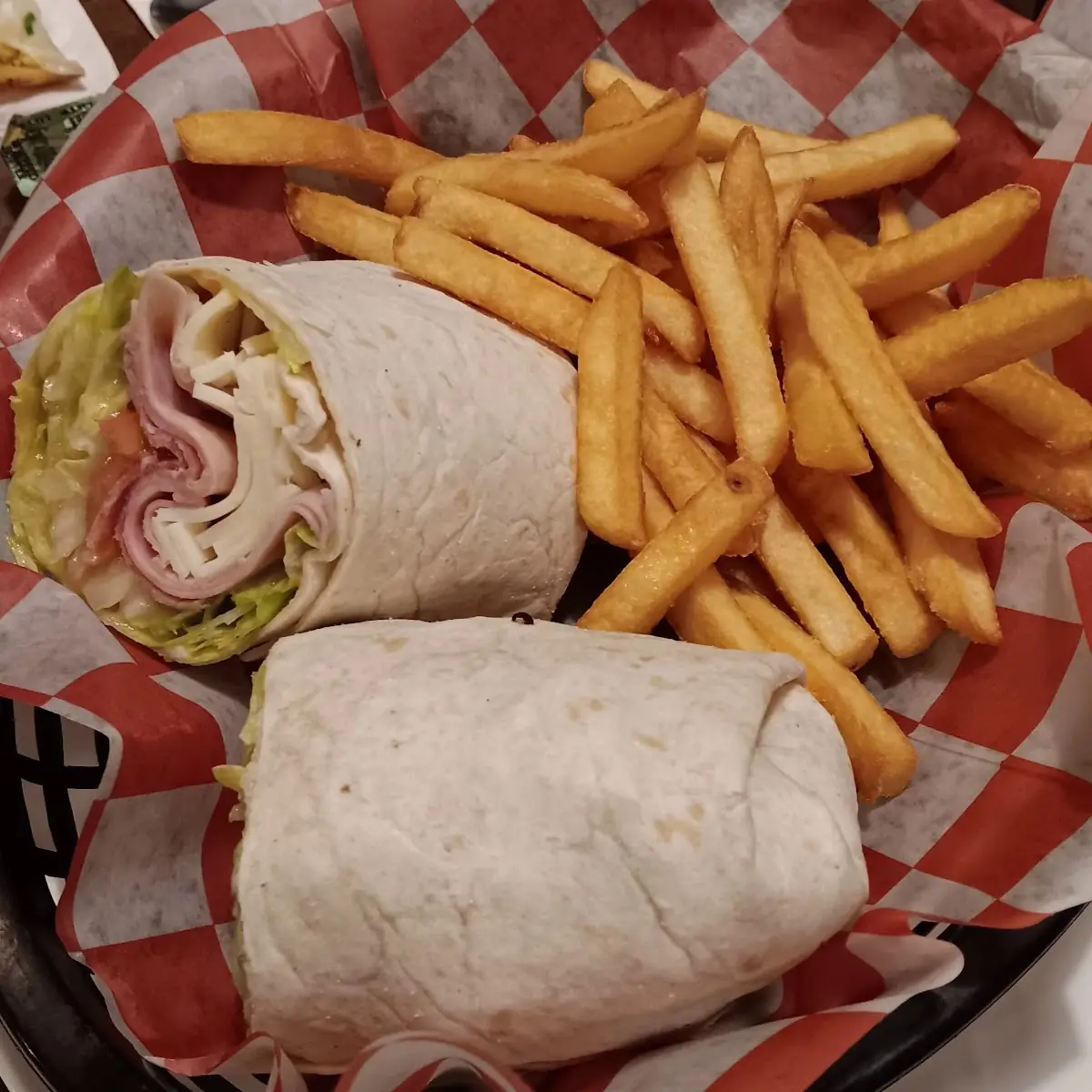Ham and Cheese Wrap