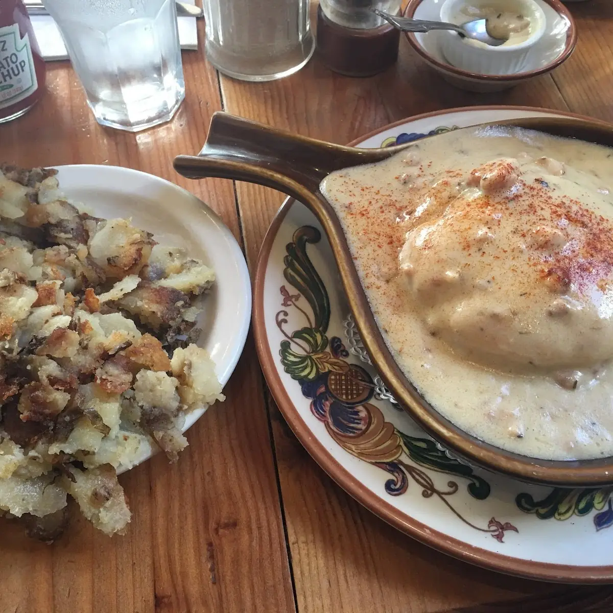 Homemade Biscuits and Country Gravy