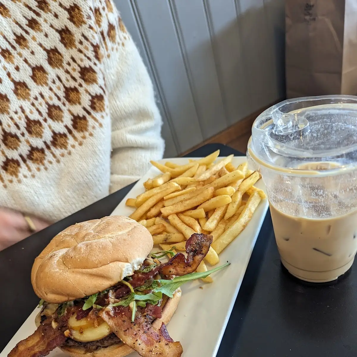 Speckled Hen Burger