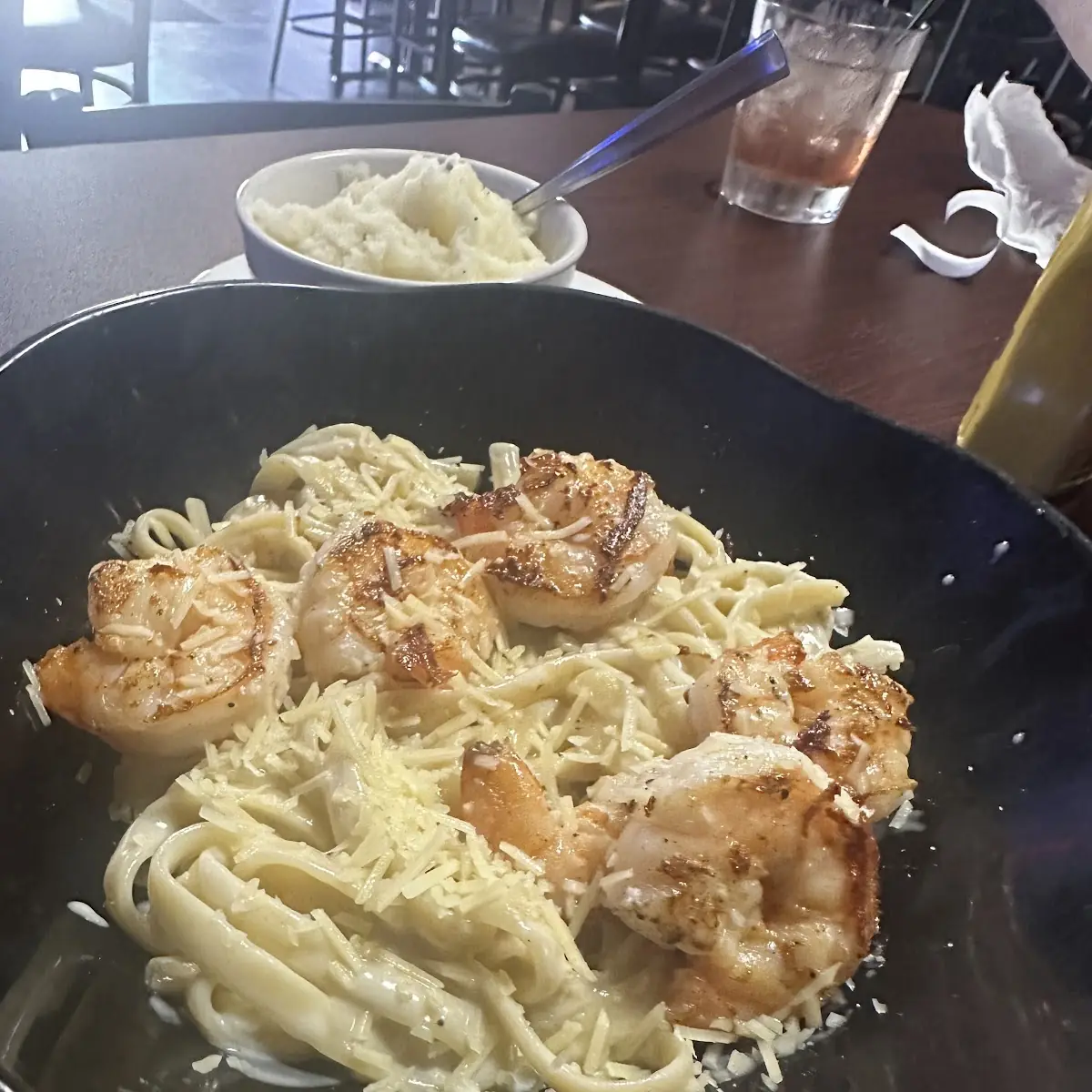 Shrimp Alfredo